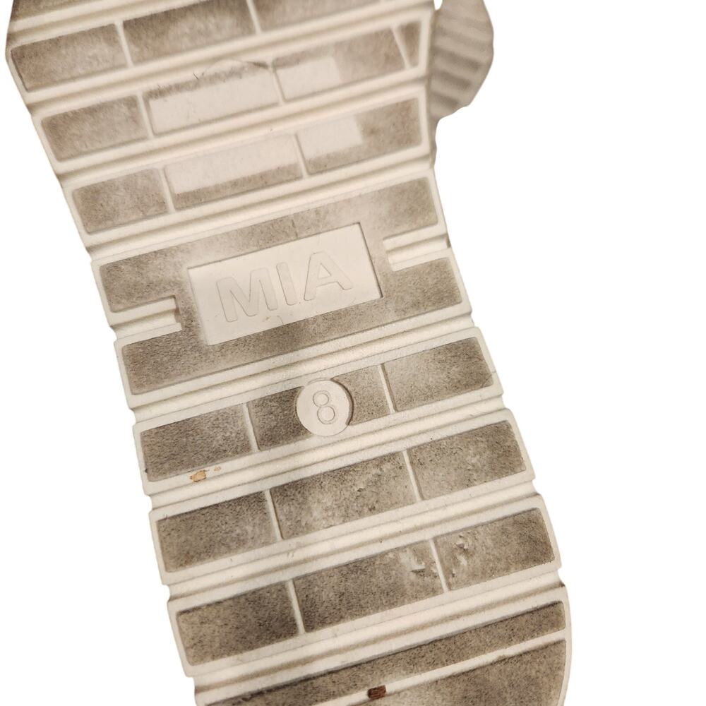 NWOB (Display Pair) Mia Candace Platform Espadrilles Sandal Sz 8 Tan And Brown - Picture 8 of 8